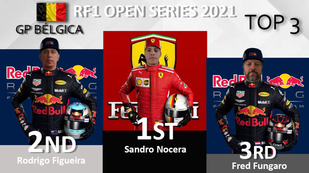 14 podium gp belgica rf1open 2021